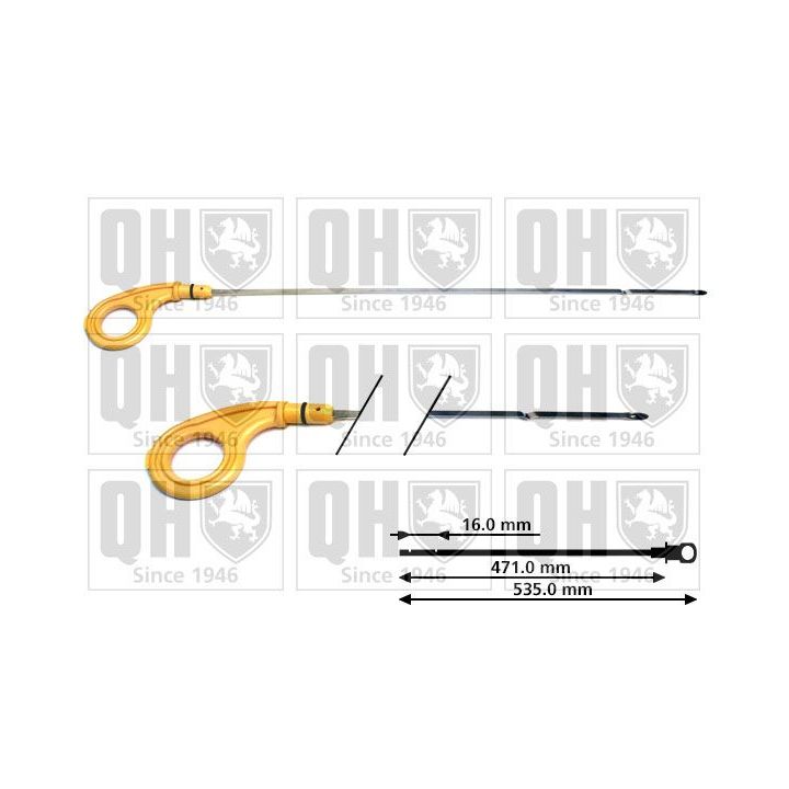 Alyvos lygio matuoklis QUINTON HAZELL QOD149