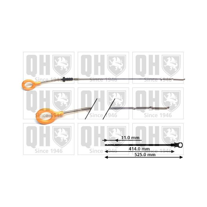 Alyvos lygio matuoklis QUINTON HAZELL QOD151