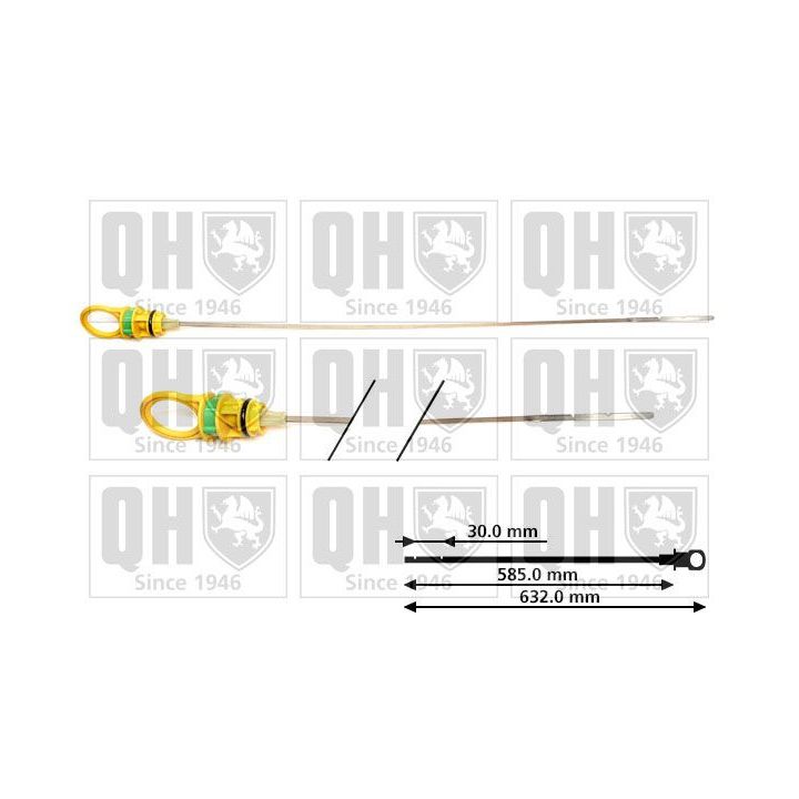 Alyvos lygio matuoklis QUINTON HAZELL QOD157