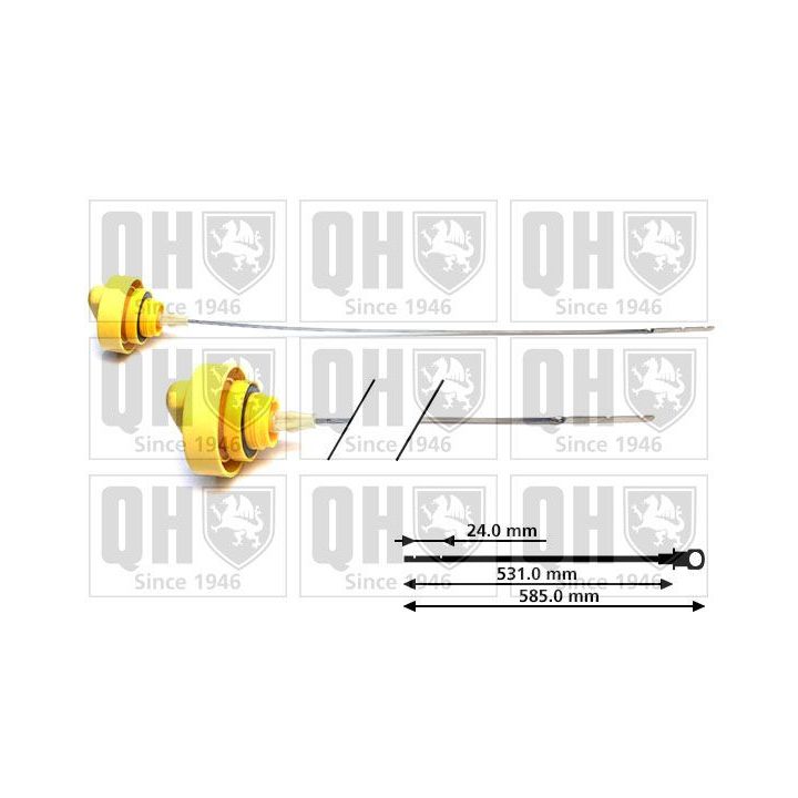 Alyvos lygio matuoklis QUINTON HAZELL QOD158