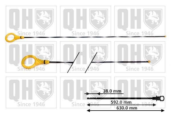 Alyvos lygio matuoklis QUINTON HAZELL QOD162