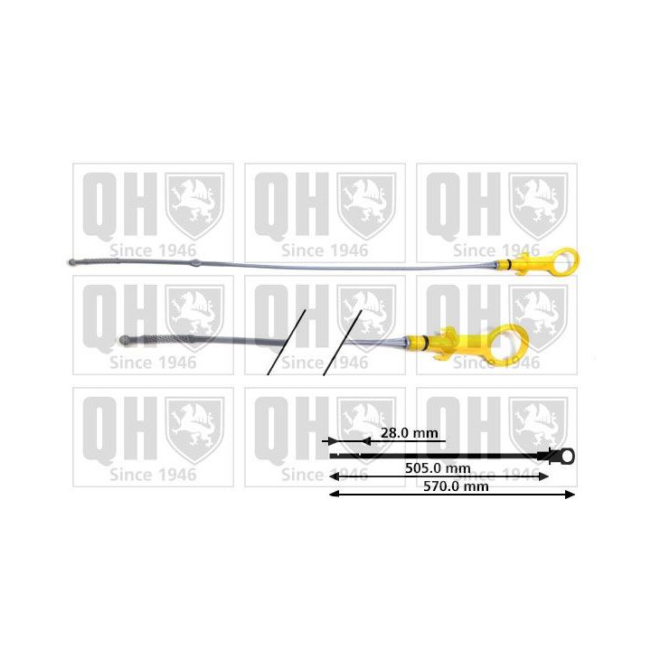 Alyvos lygio matuoklis QUINTON HAZELL QOD164