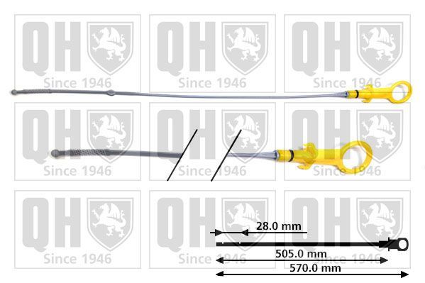 Alyvos lygio matuoklis QUINTON HAZELL QOD164
