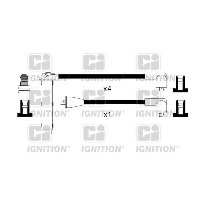 Uždegimo laido komplektas QUINTON HAZELL XC101