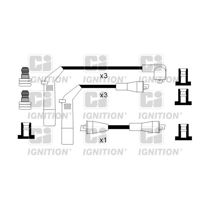 Uždegimo laido komplektas QUINTON HAZELL XC1026