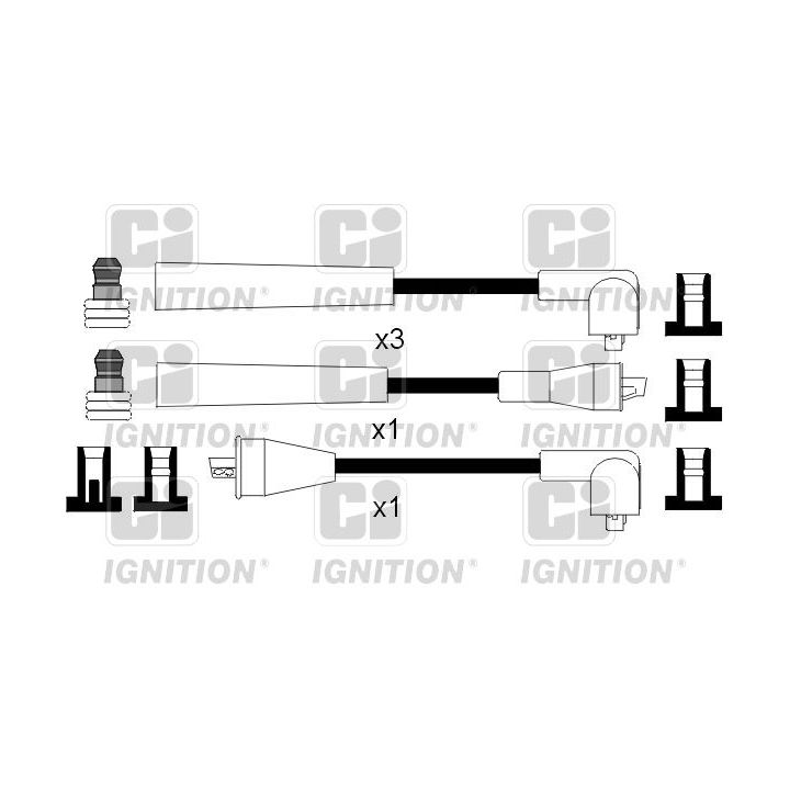 Uždegimo laido komplektas QUINTON HAZELL XC1094