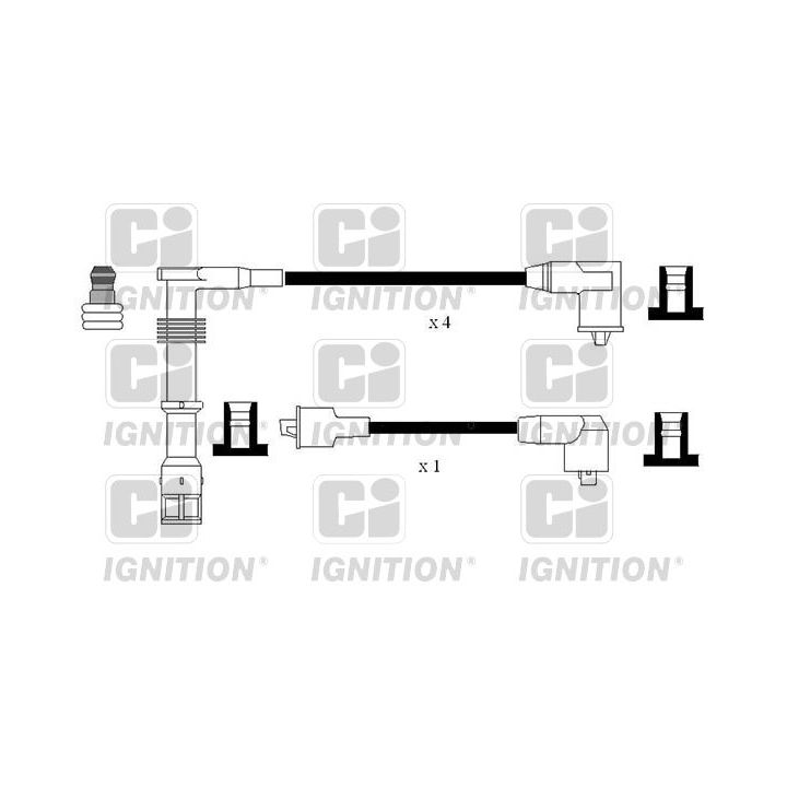 Uždegimo laido komplektas QUINTON HAZELL XC1175