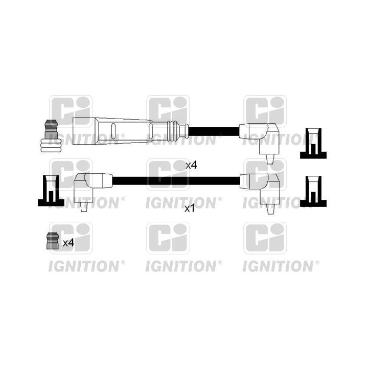 Uždegimo laido komplektas QUINTON HAZELL XC1206