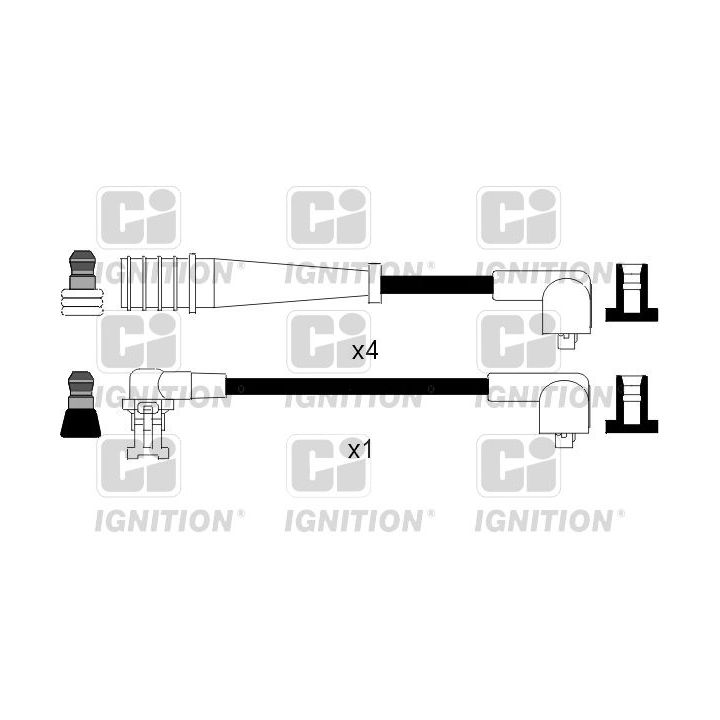 Uždegimo laido komplektas QUINTON HAZELL XC145