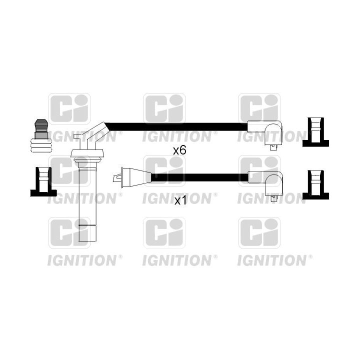 Uždegimo laido komplektas QUINTON HAZELL XC169