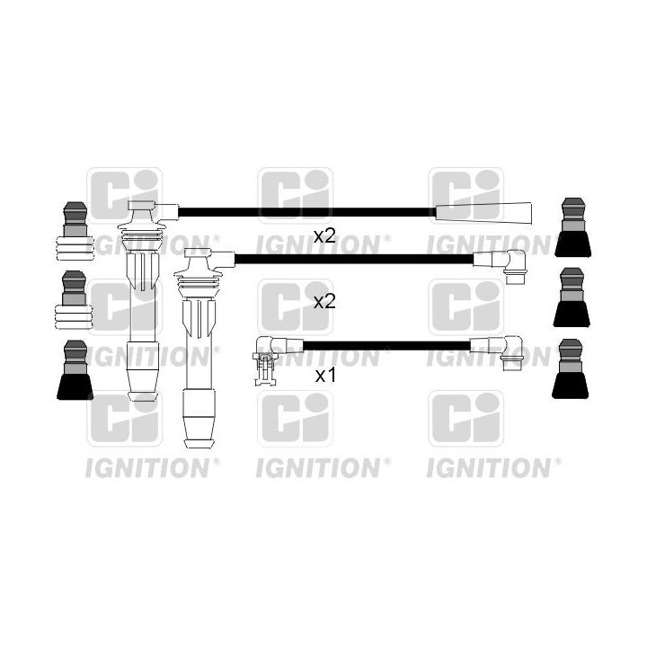 Uždegimo laido komplektas QUINTON HAZELL XC306
