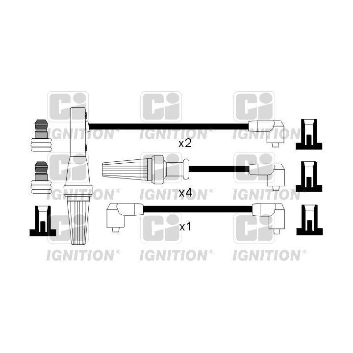 Uždegimo laido komplektas QUINTON HAZELL XC329