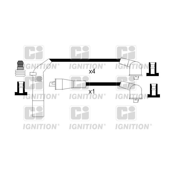 Uždegimo laido komplektas QUINTON HAZELL XC342