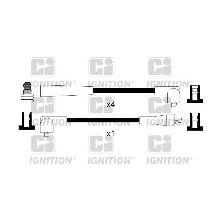 Uždegimo laido komplektas QUINTON HAZELL XC421