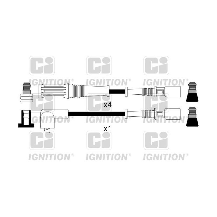 Uždegimo laido komplektas QUINTON HAZELL XC535