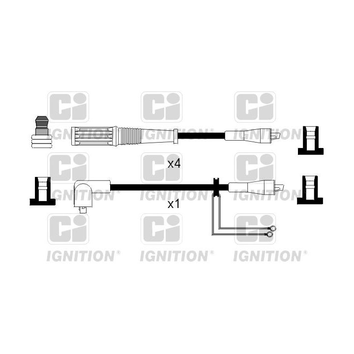 Uždegimo laido komplektas QUINTON HAZELL XC543