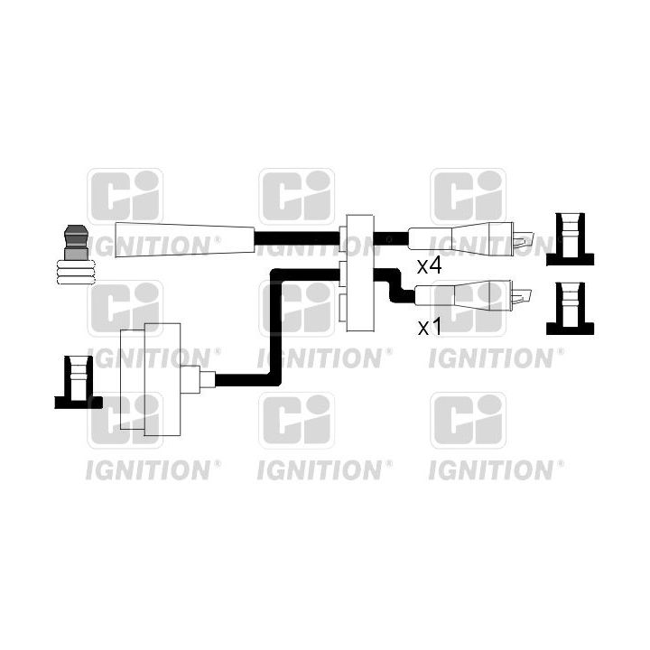 Uždegimo laido komplektas QUINTON HAZELL XC559