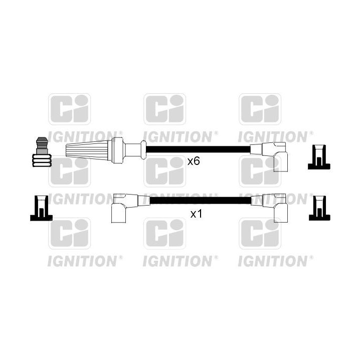 Uždegimo laido komplektas QUINTON HAZELL XC587