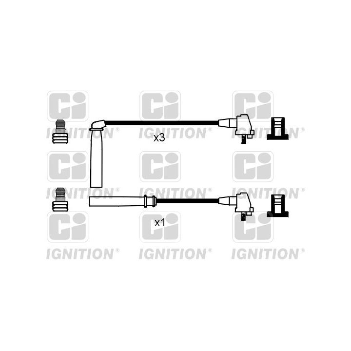 Uždegimo laido komplektas QUINTON HAZELL XC638