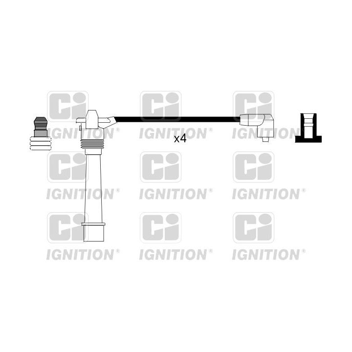 Uždegimo laido komplektas QUINTON HAZELL XC701