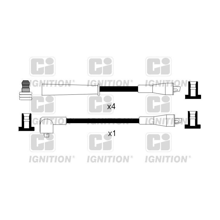 Uždegimo laido komplektas QUINTON HAZELL XC772