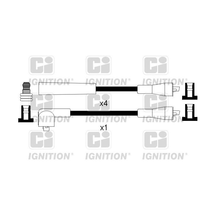 Uždegimo laido komplektas QUINTON HAZELL XC786