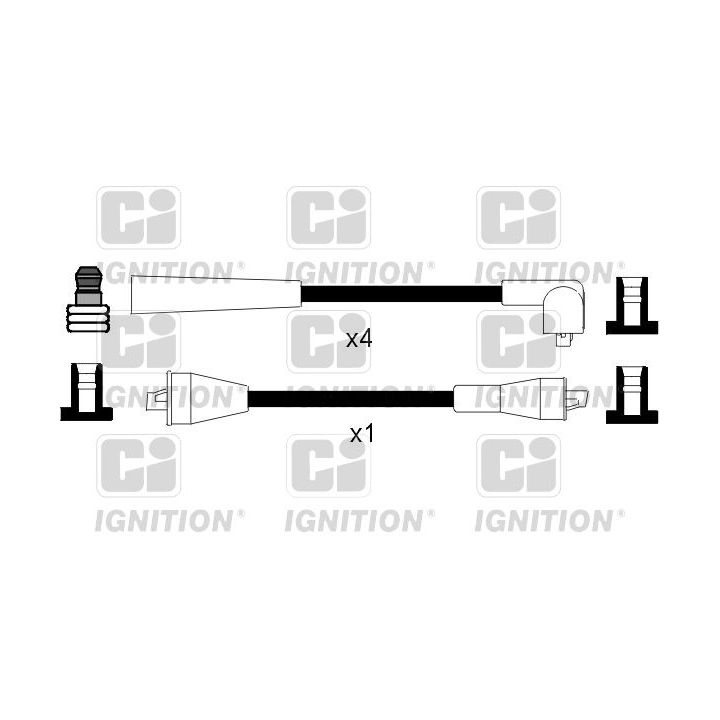Uždegimo laido komplektas QUINTON HAZELL XC791