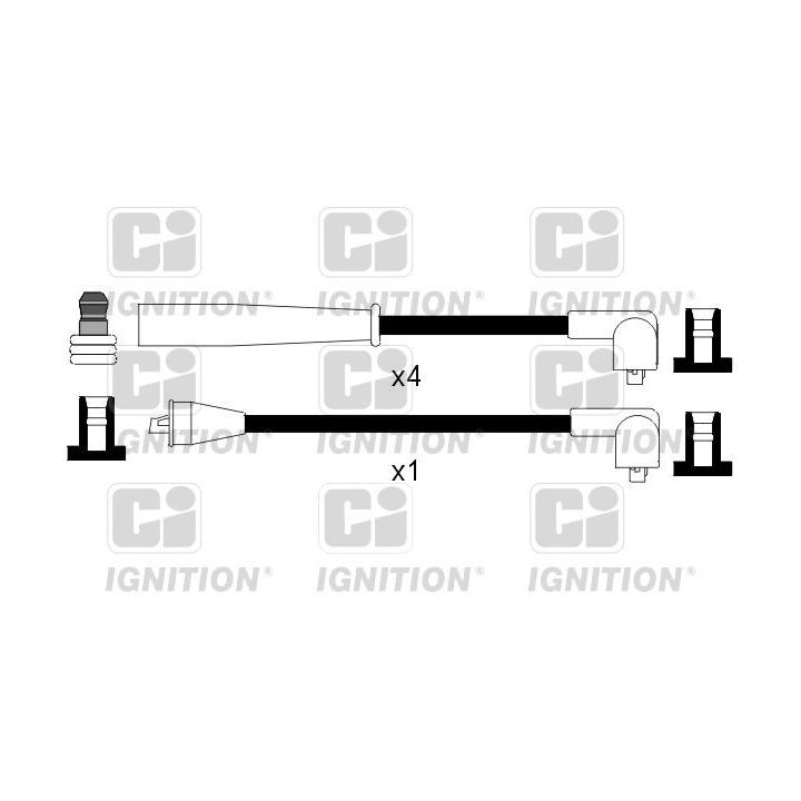 Uždegimo laido komplektas QUINTON HAZELL XC799