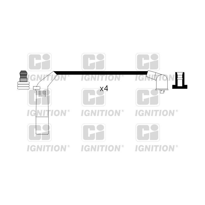 Uždegimo laido komplektas QUINTON HAZELL XC806