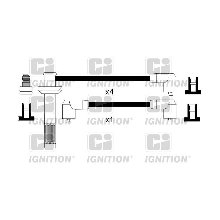 Uždegimo laido komplektas QUINTON HAZELL XC813
