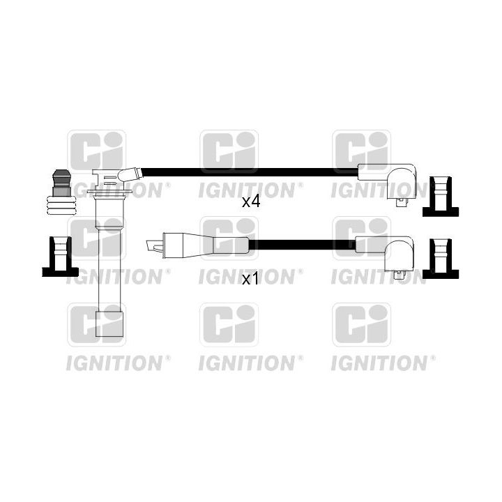 Uždegimo laido komplektas QUINTON HAZELL XC821