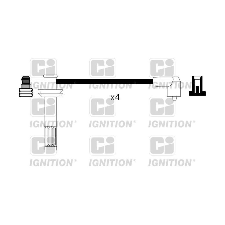 Uždegimo laido komplektas QUINTON HAZELL XC845