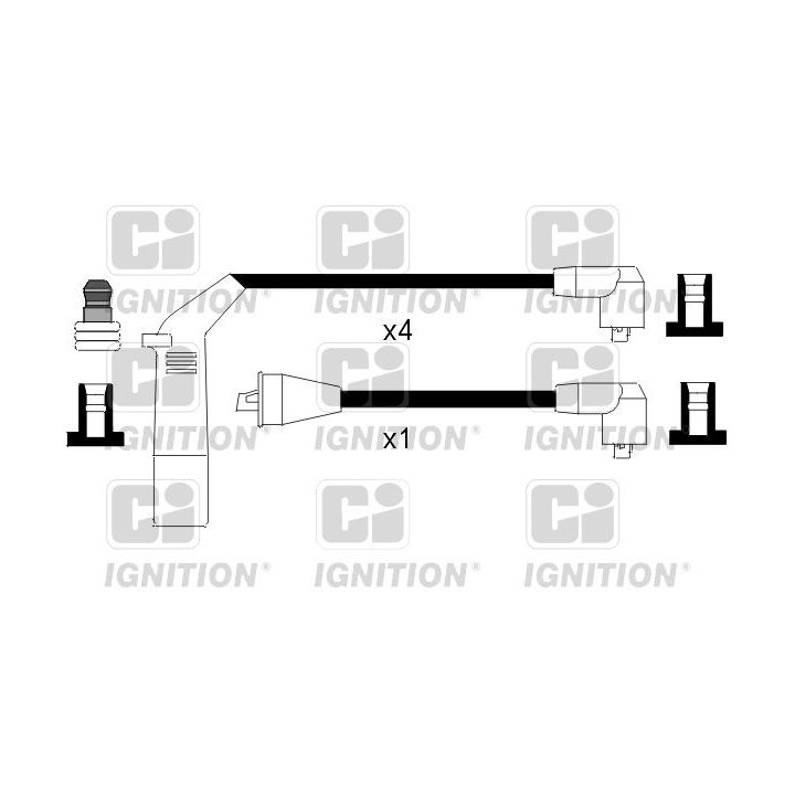 Uždegimo laido komplektas QUINTON HAZELL XC915
