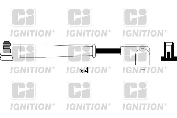 Uždegimo laido komplektas QUINTON HAZELL XC924