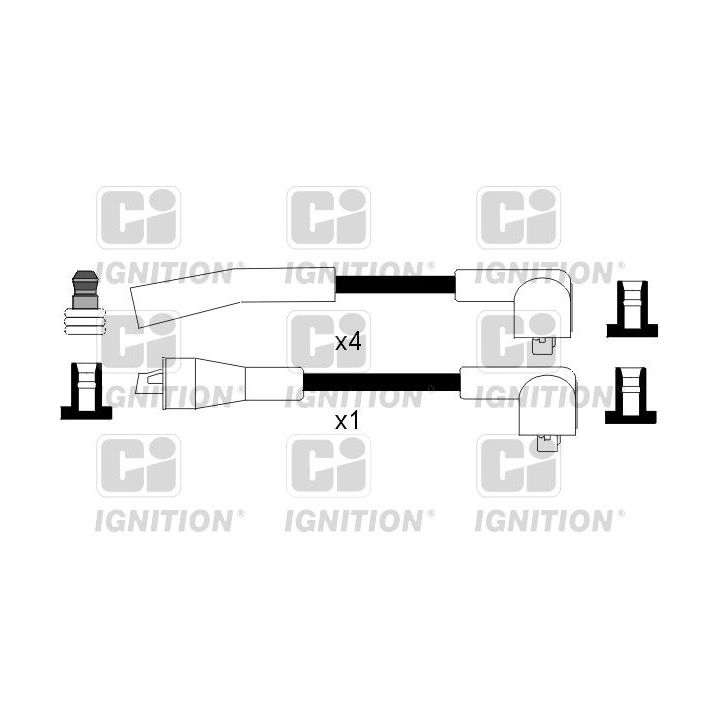 Uždegimo laido komplektas QUINTON HAZELL XC961