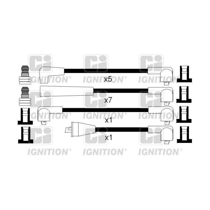 Uždegimo laido komplektas QUINTON HAZELL XC966