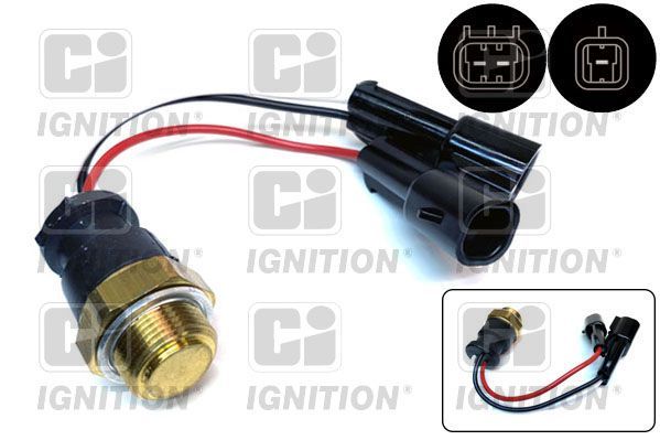 Temperatūros jungiklis, radiatoriaus ventiliatorius QUINTON HAZELL XEFS120