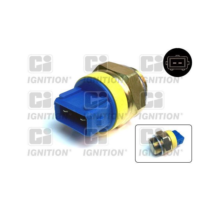 Temperatūros jungiklis, radiatoriaus ventiliatorius QUINTON HAZELL XEFS231