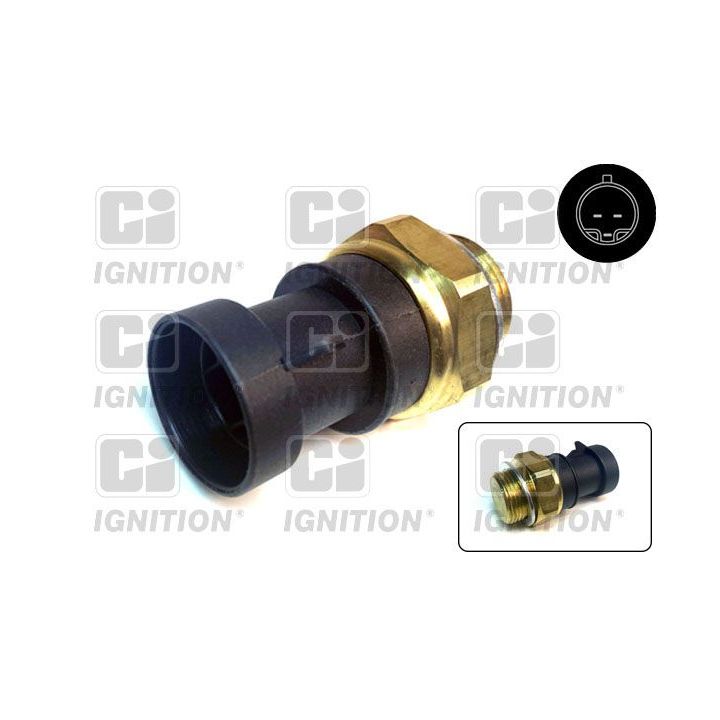 Temperatūros jungiklis, radiatoriaus ventiliatorius QUINTON HAZELL XEFS241