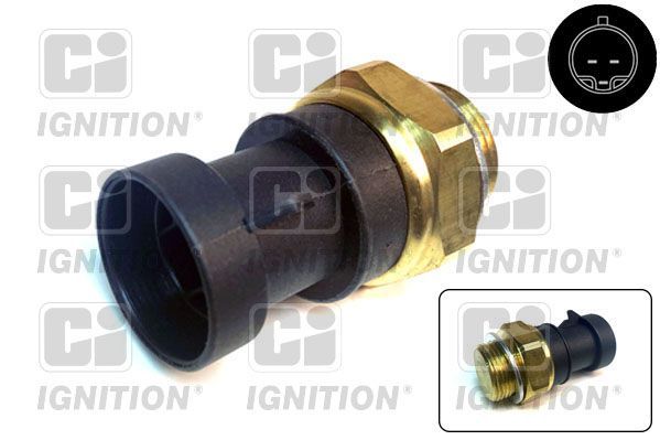 Temperatūros jungiklis, radiatoriaus ventiliatorius QUINTON HAZELL XEFS241