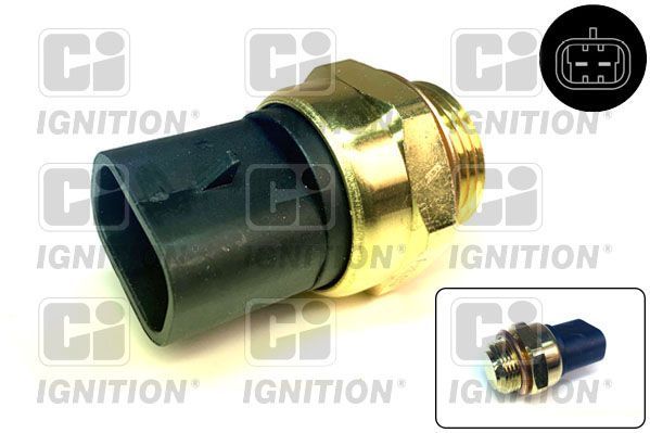 Temperatūros jungiklis, radiatoriaus ventiliatorius QUINTON HAZELL XEFS26