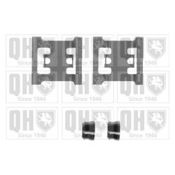 Priedų komplektas, diskinių stabdžių trinkelės QUINTON HAZELL BFK641