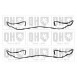 Priedų komplektas, diskinių stabdžių trinkelės QUINTON HAZELL BFK645