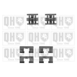 Priedų komplektas, diskinių stabdžių trinkelės QUINTON HAZELL BFK670