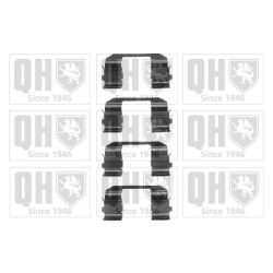 Priedų komplektas, diskinių stabdžių trinkelės QUINTON HAZELL BFK672