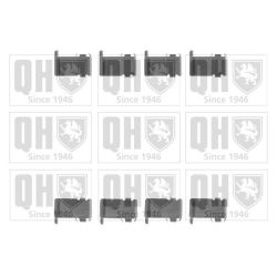 Priedų komplektas, diskinių stabdžių trinkelės QUINTON HAZELL BFK719