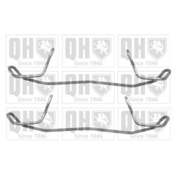 Priedų komplektas, diskinių stabdžių trinkelės QUINTON HAZELL BFK774