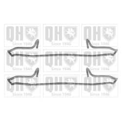 Priedų komplektas, diskinių stabdžių trinkelės QUINTON HAZELL BFK813