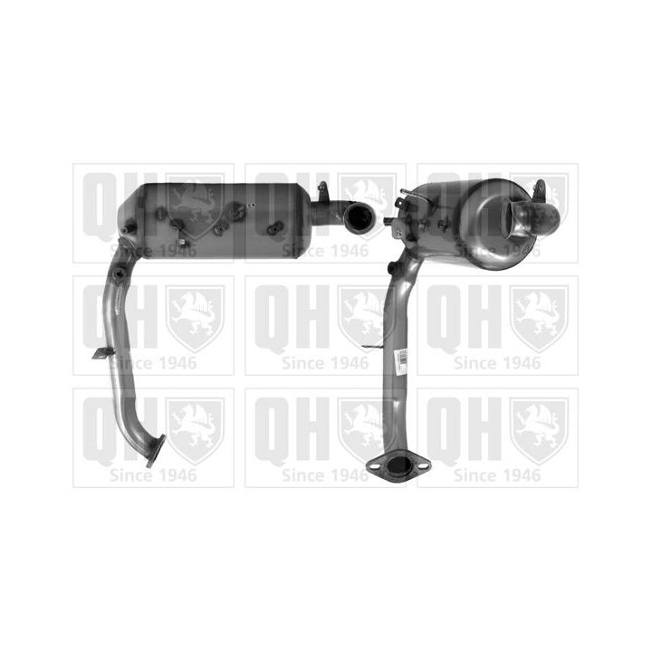 Suodžių / kietųjų dalelių filtras, išmetimo sistema QUINTON HAZELL QDPF11005H