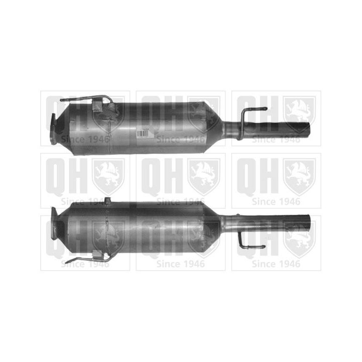 Suodžių / kietųjų dalelių filtras, išmetimo sistema QUINTON HAZELL QDPF11039H